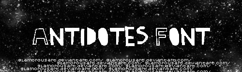 Antidotes Font