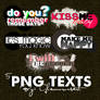 5 .PNG Texts