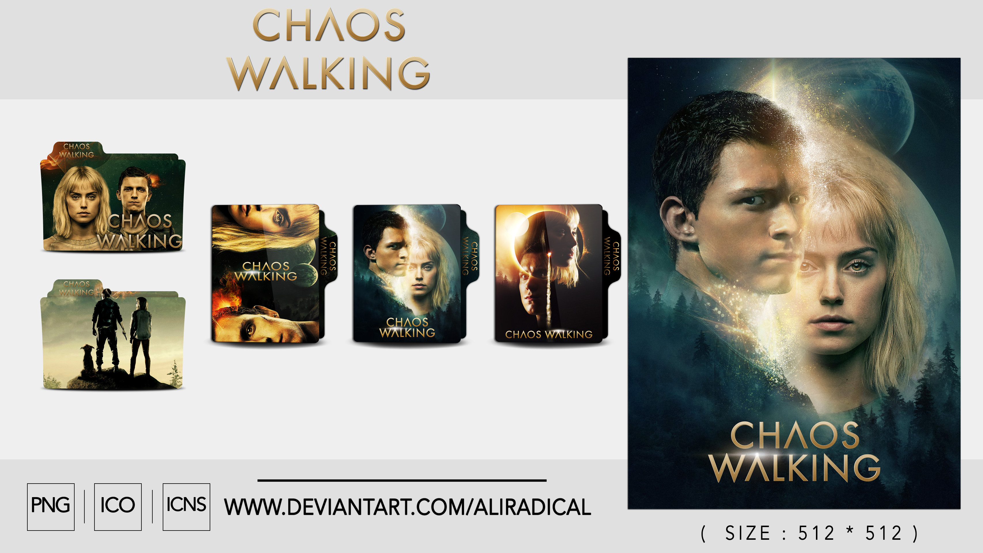 Chaos Walking 21 Folder Icon By Aliradical On Deviantart