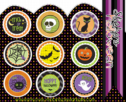 HALLOWEEN stickers