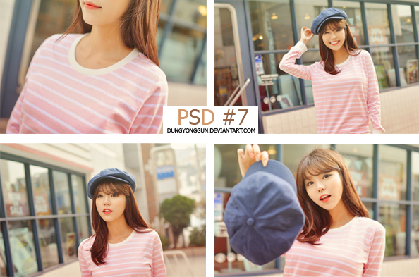 PSD Coloring #7 Ulzzang