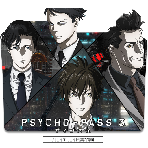 Psycho Pass 3 First Inspector Folder Icon By Badking95 On Deviantart