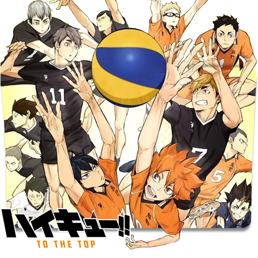 Haikyuu!!: To the Top 2nd Season Folder Icon by Kikydream on DeviantArt