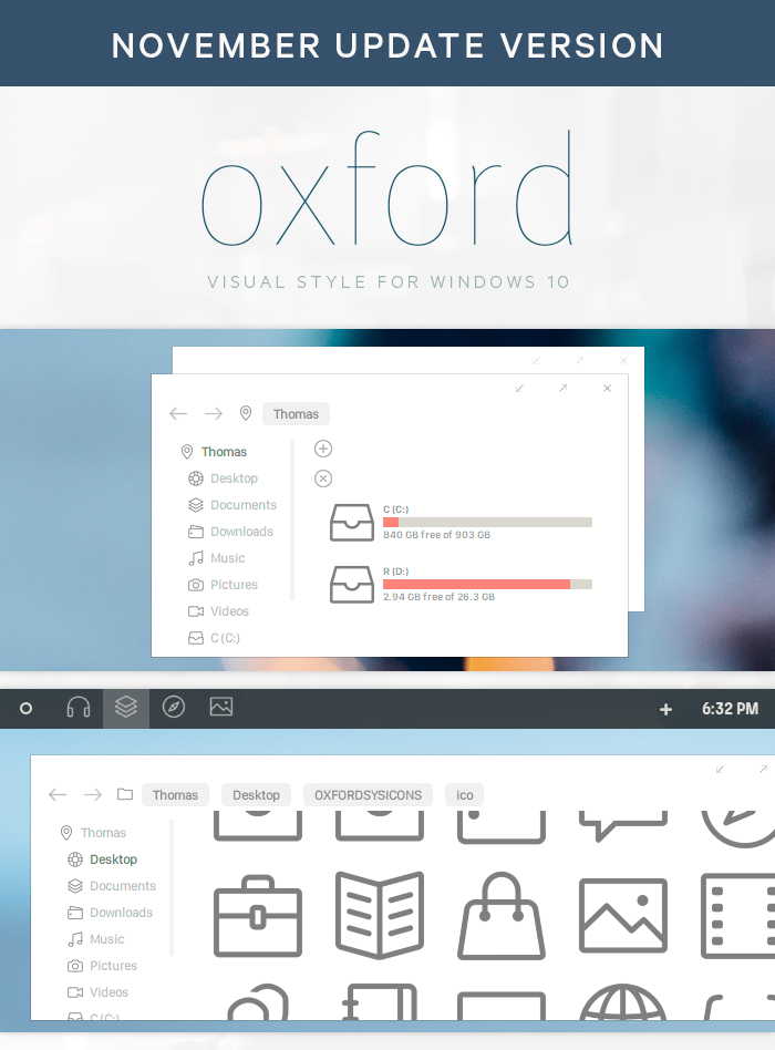 Oxford - Windows 10 November Update