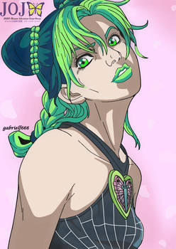 Jolyne Kujo anime style