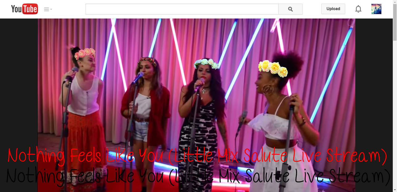 Little Mix Nothing Feels Like You Live Stream By 5sosandonedirection On Deviantart deviantart