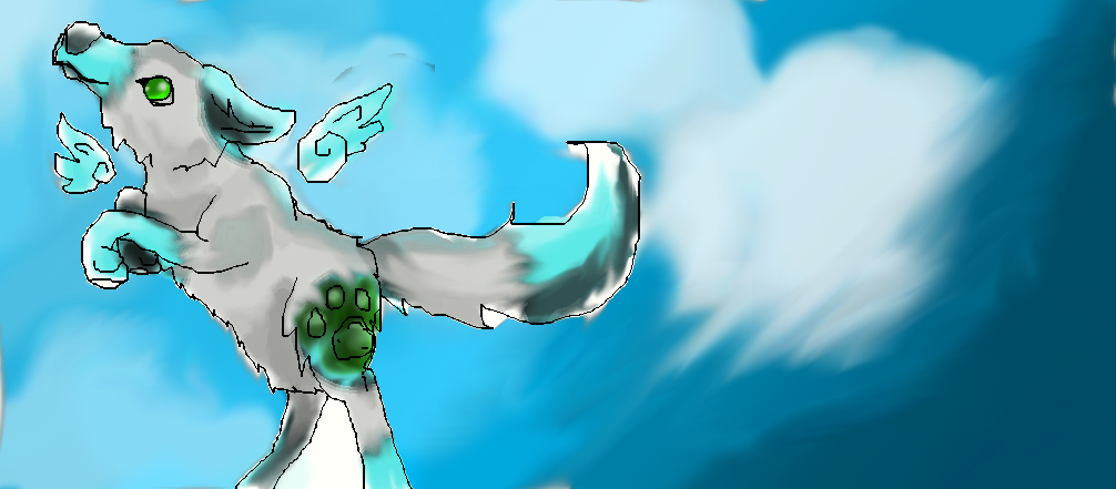 flying wolf by princessecadence on DeviantArt