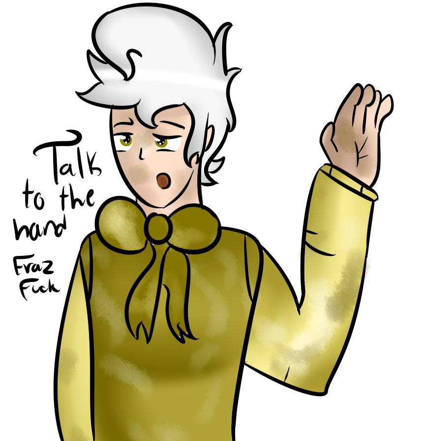 Talk To The Hand Frazfuck Animation By Spoopie On Deviantart