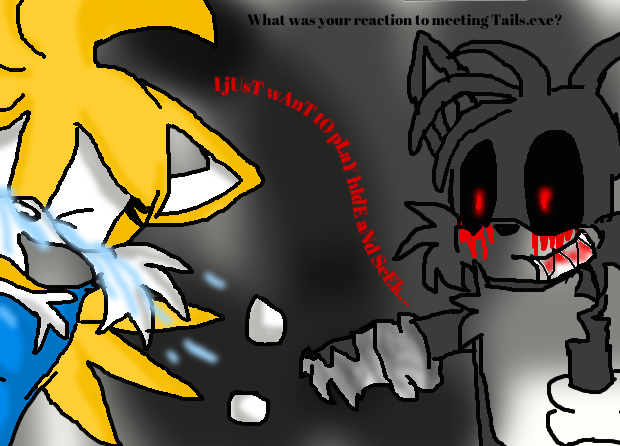 Tails.EXE by poppingperi on DeviantArt