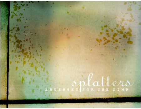 splatters : brushset