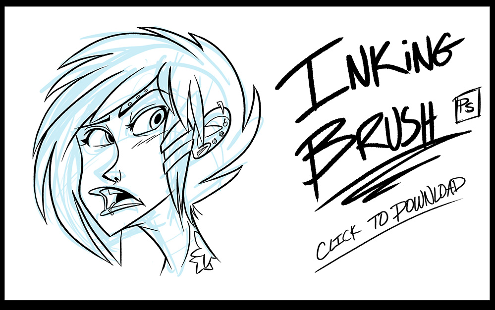 Inking Brush By Geekysideburns On Deviantart