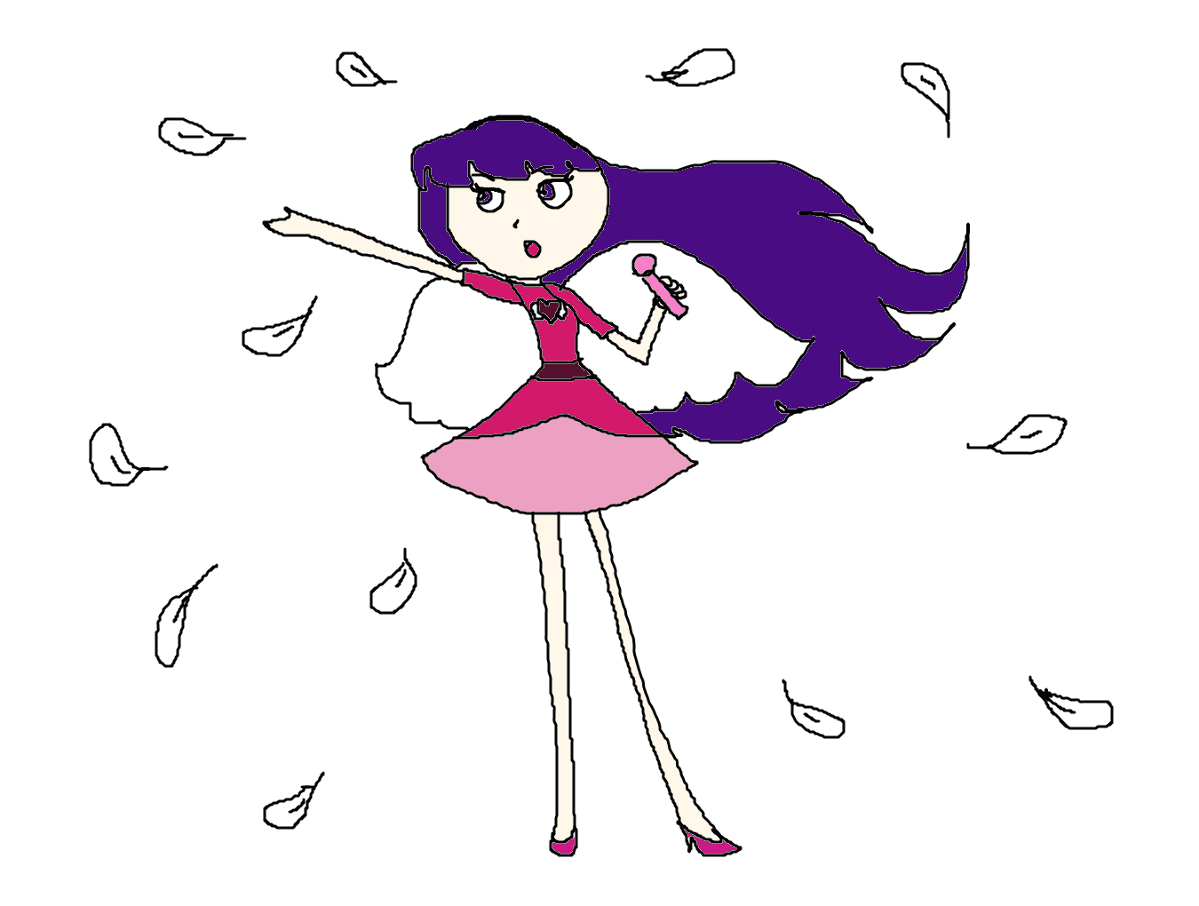 Fangirl fullbody by Kirakiradolls on DeviantArt
