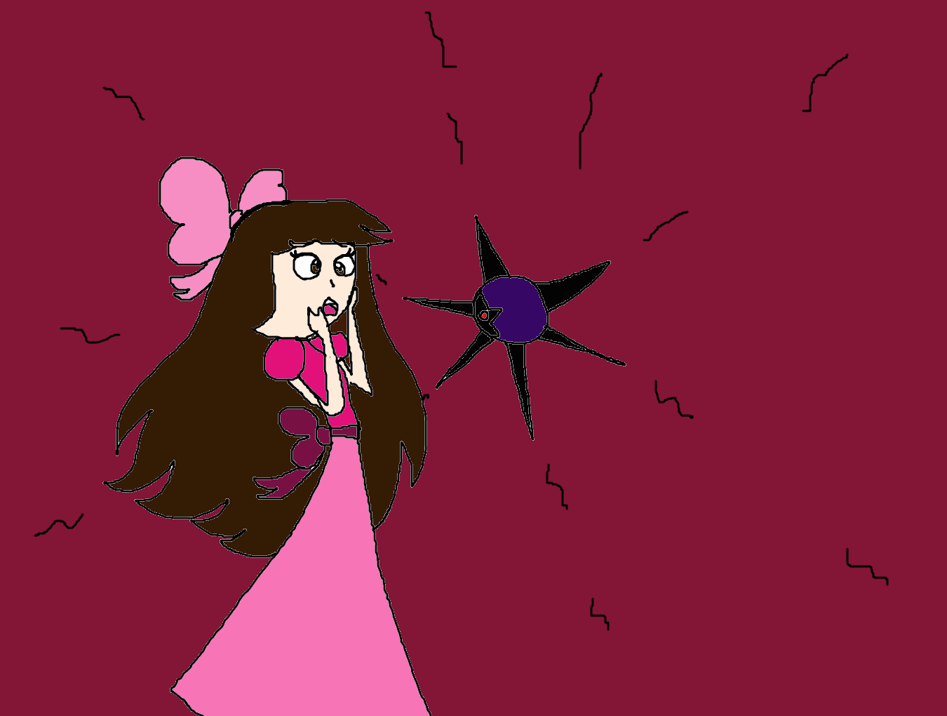 Rosa is attacked by the Dark Star! by Kirakiradolls on DeviantArt