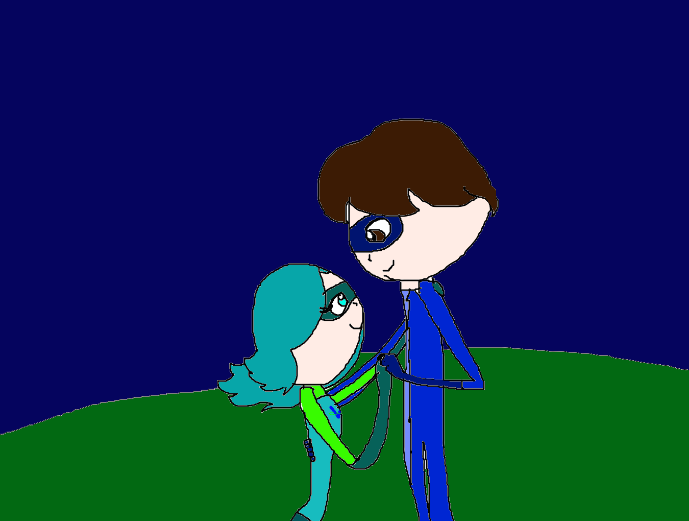Hero romance under the moonlight by Kirakiradolls on DeviantArt