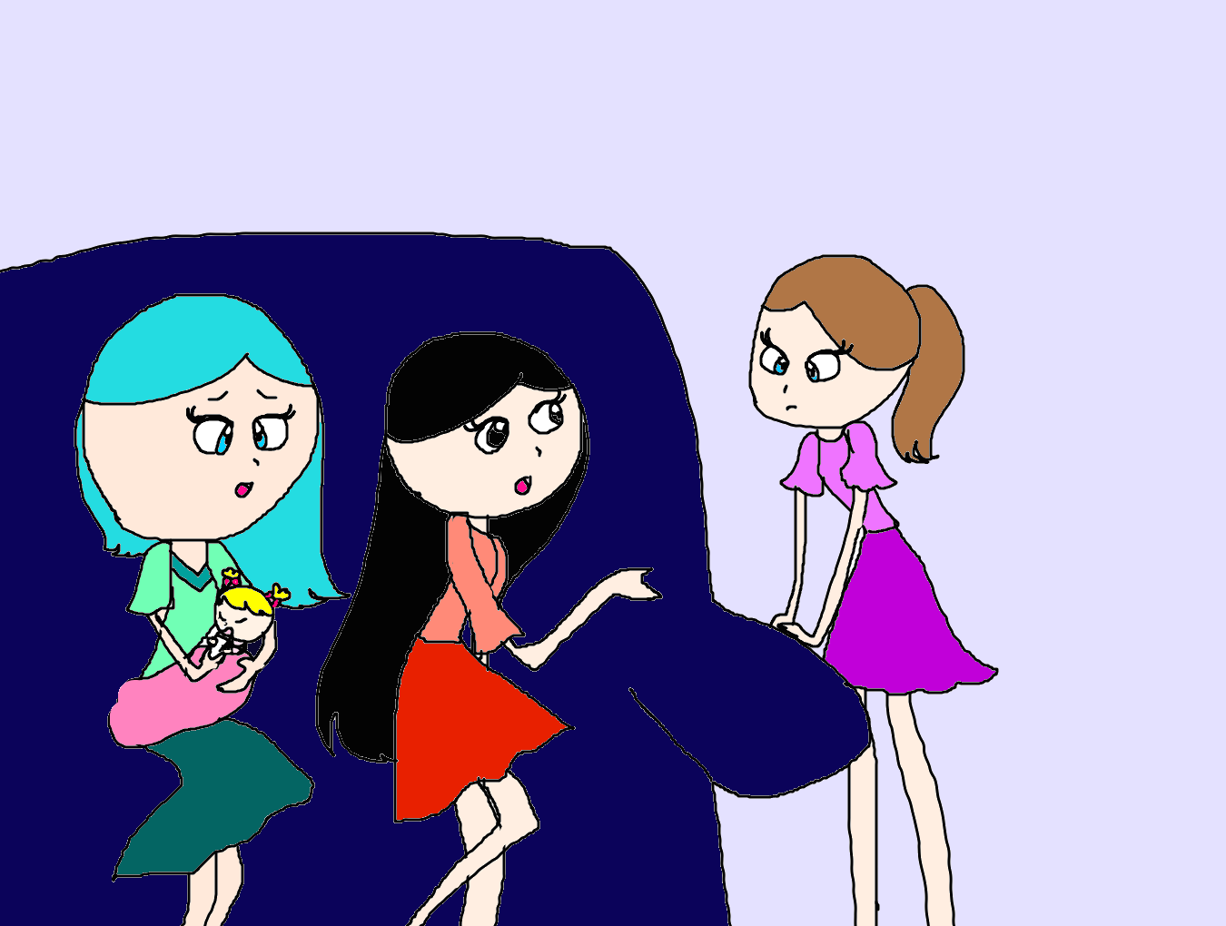 Girls' chat by Kirakiradolls on DeviantArt