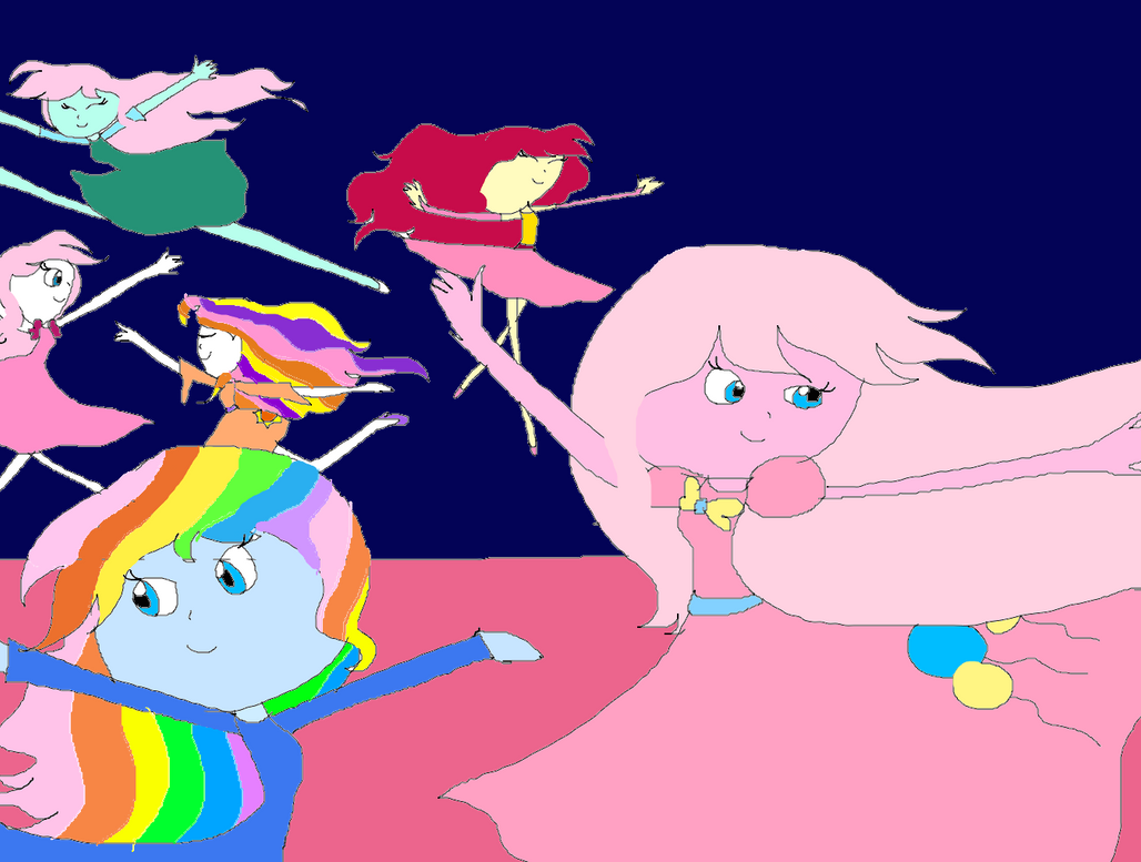 my little pony dancing in the clouds