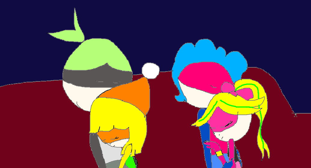 ARMS couples movie night by Kirakiradolls on DeviantArt
