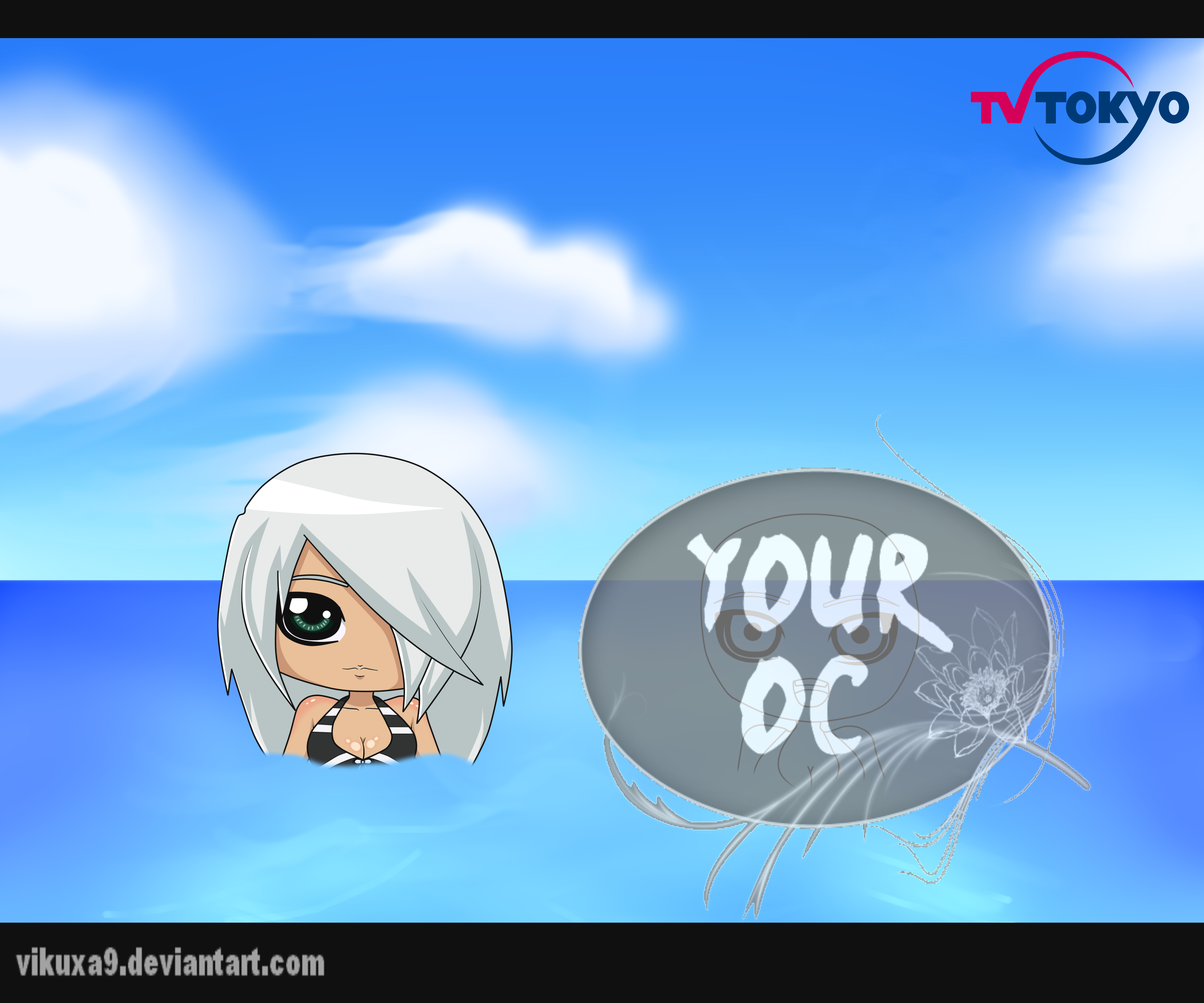 Collab with chibi Mina by vikuxa9 on DeviantArt