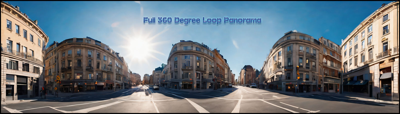 Summer in the City - a 360 Degree Panorama by Heinz7777 on DeviantArt