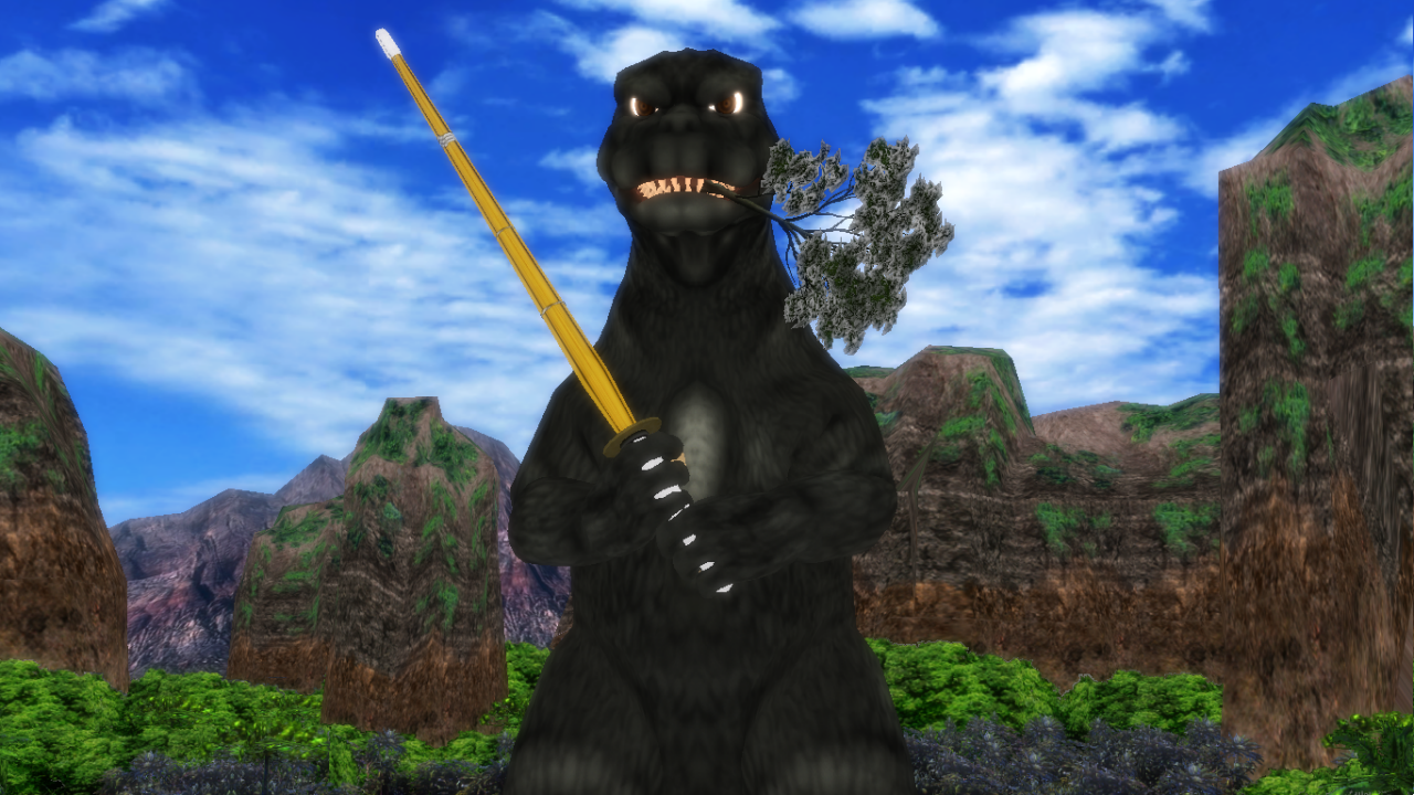 [MMD DL] MegaroGoji / Godzilla 1973 **VERSION 2**