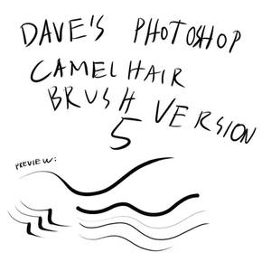 Dave's Camelhairbrush Ver. 5