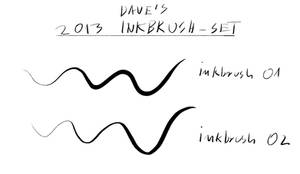 Dave's Inker Set 2013 for Photoshop