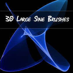 Large Sine Brushes for PSP