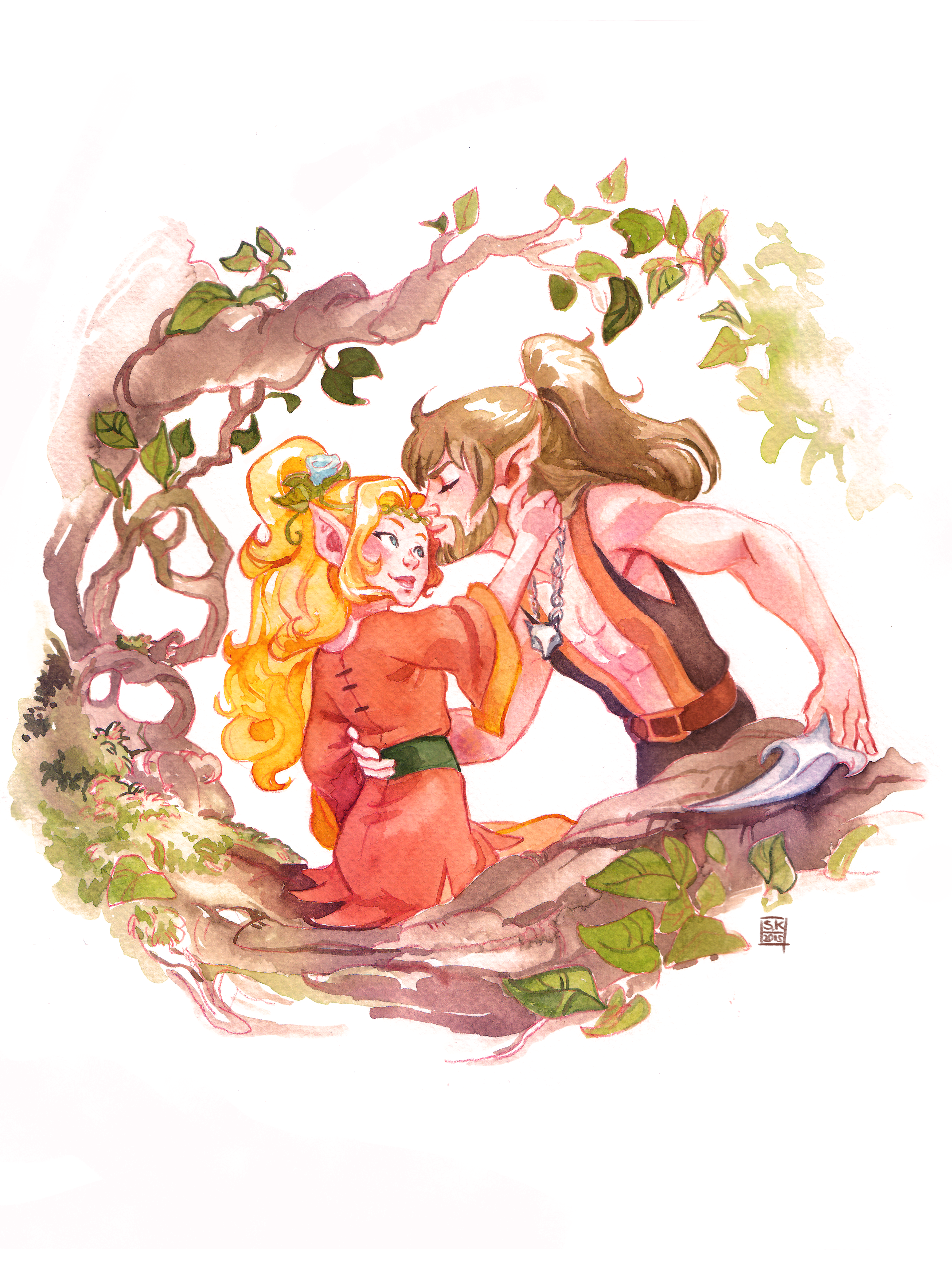 ELFQUEST joyleaf and bearclaw