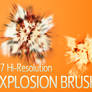 Hi-Res Explosion Brushes