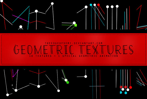 Geometric Textures Pack by TheEdgeOfDemi on DeviantArt