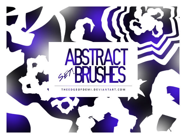 Abstract Brushes Set | LEE by TheEdgeOfDemi on DeviantArt
