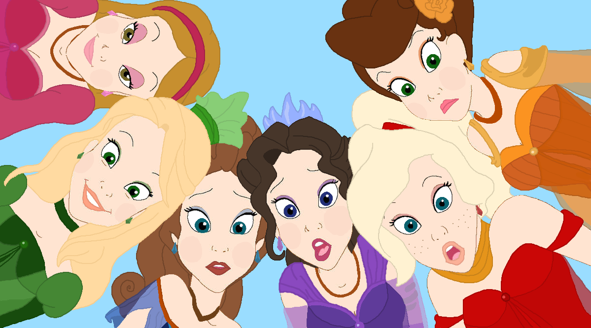 Aphrodite's Foster Sisters by TessLC1998 on DeviantArt