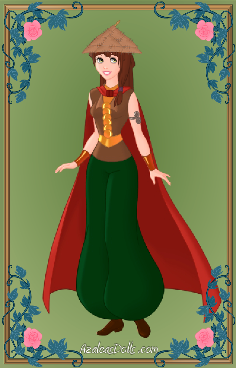 Emily as Raya by TessCarvelli on DeviantArt