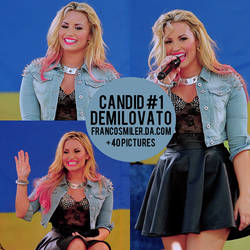 + Candid Demi Lovato #1