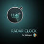 Radar Clock XWidget