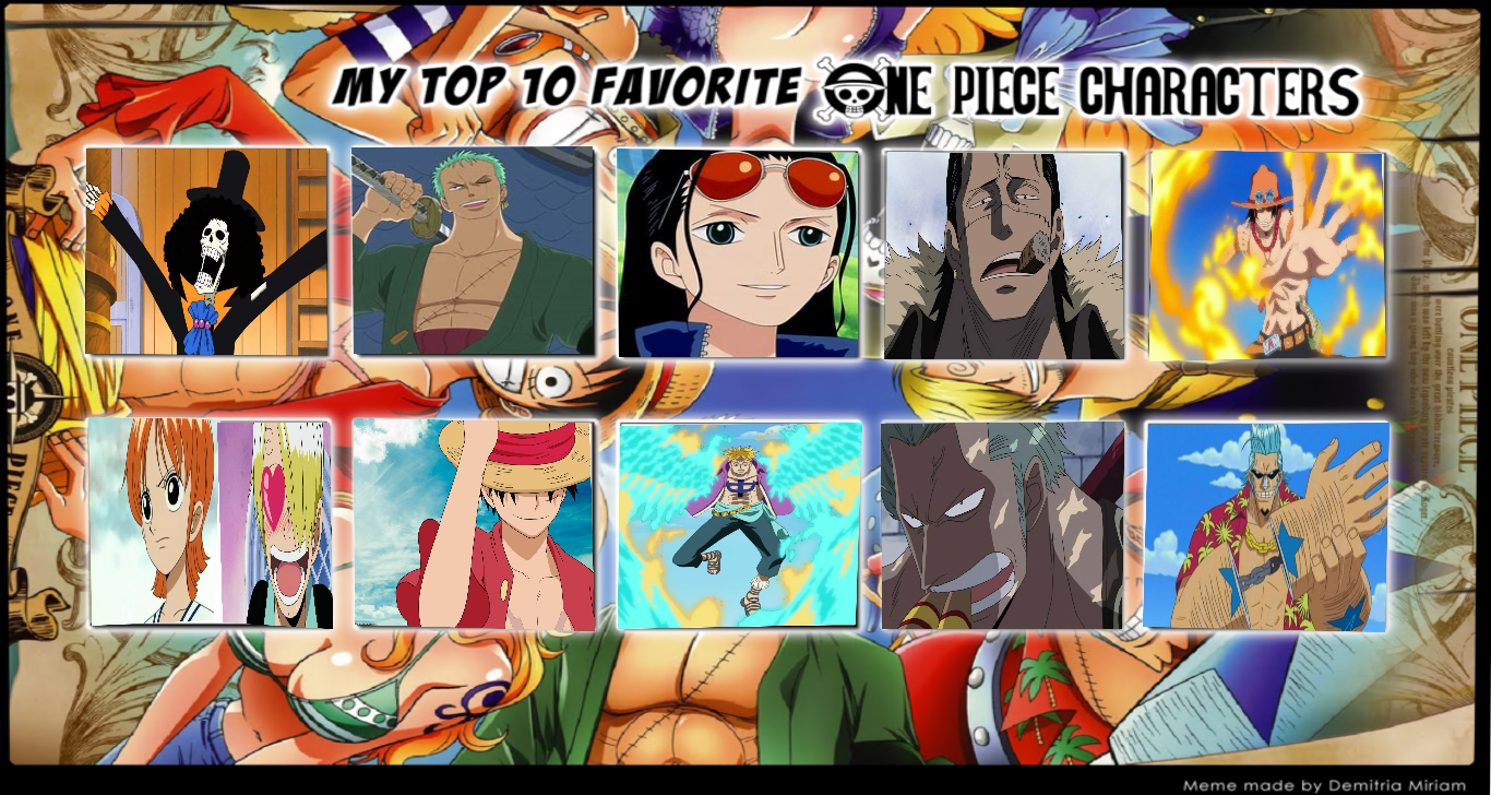 Top 10 Best Characters in One Piece, Ranked