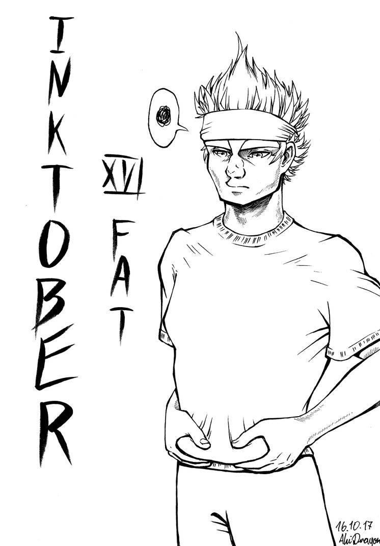 Inktober Day 16 by AkiDragonManga on DeviantArt