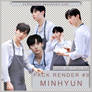 PACK RENDER #9 | 5 PNGs MINHYUN - WANNA ONE
