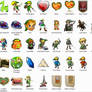 Legend of Zelda Dock Icons