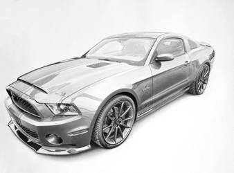 shelby Cobra Supersnake -- For Print