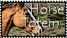 Horse Totem Stamp by VampsStock
