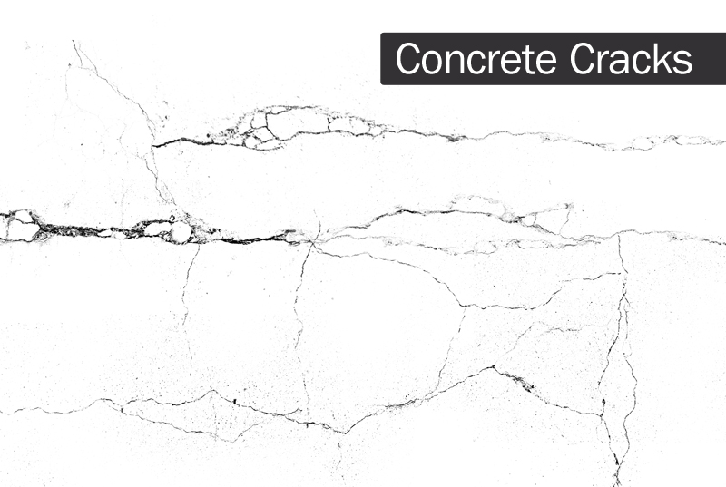 Concrete Cracks Brush Set