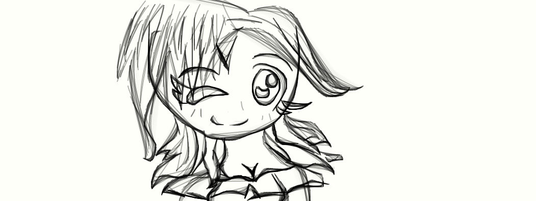 Another anime sketch~ by EzzieRocks on DeviantArt