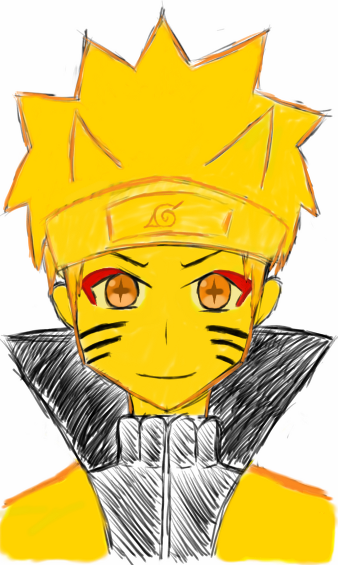 Naruto Kyuubi Sage Mode by nazimnaif58 on DeviantArt