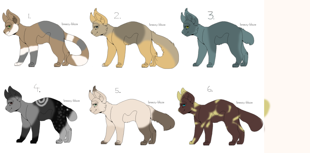 Adopt batch 2 OPEN by Prince-Flea on DeviantArt