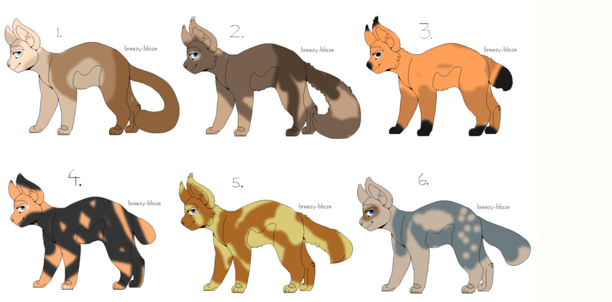 Adopt Batch 5 Open by Prince-Flea on DeviantArt