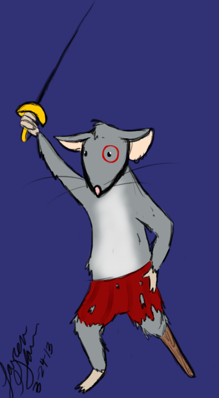 The pirate mouse by LaurenBlu on DeviantArt