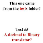 Decimal to Binary Translator by PlutoniumNitrate