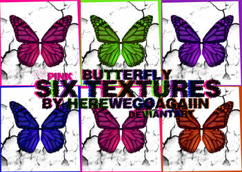 +6 butterfly textures
