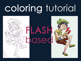 Noodle pict Coloring Tutorial